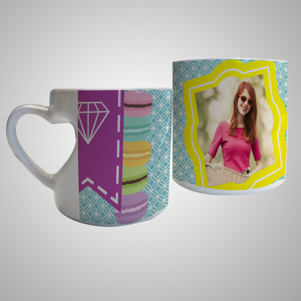 Taza con Asa de Corazón