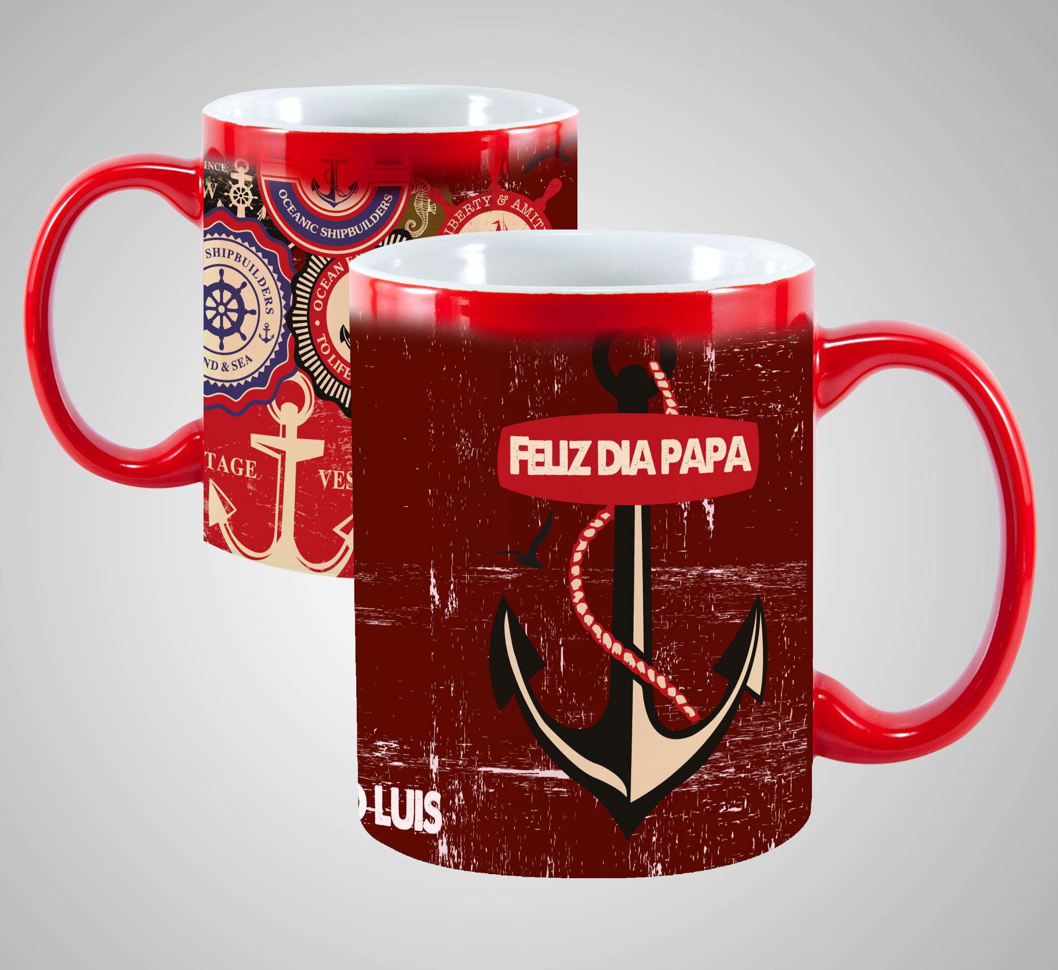 Taza Mágica Roja