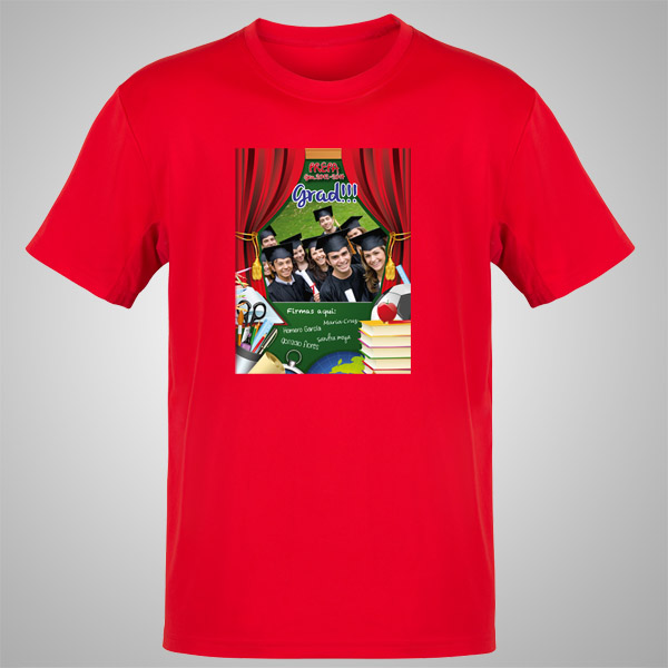 Camiseta Algodón para Estampado